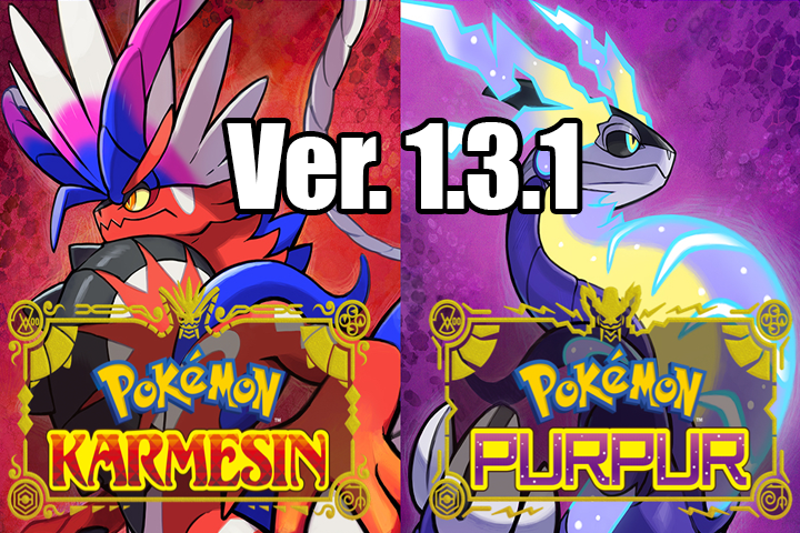 Pokémon Karmesin und Purpur: Update auf Ver. 1.3.1