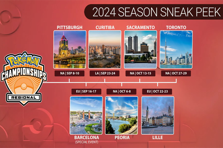 VGC 2024 Saison: Erste Regional-Level Turniere angekündigt!